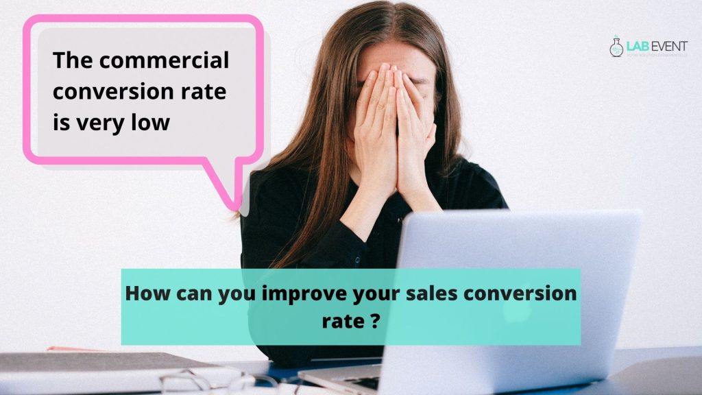 How can you remove your sales conversion rate?