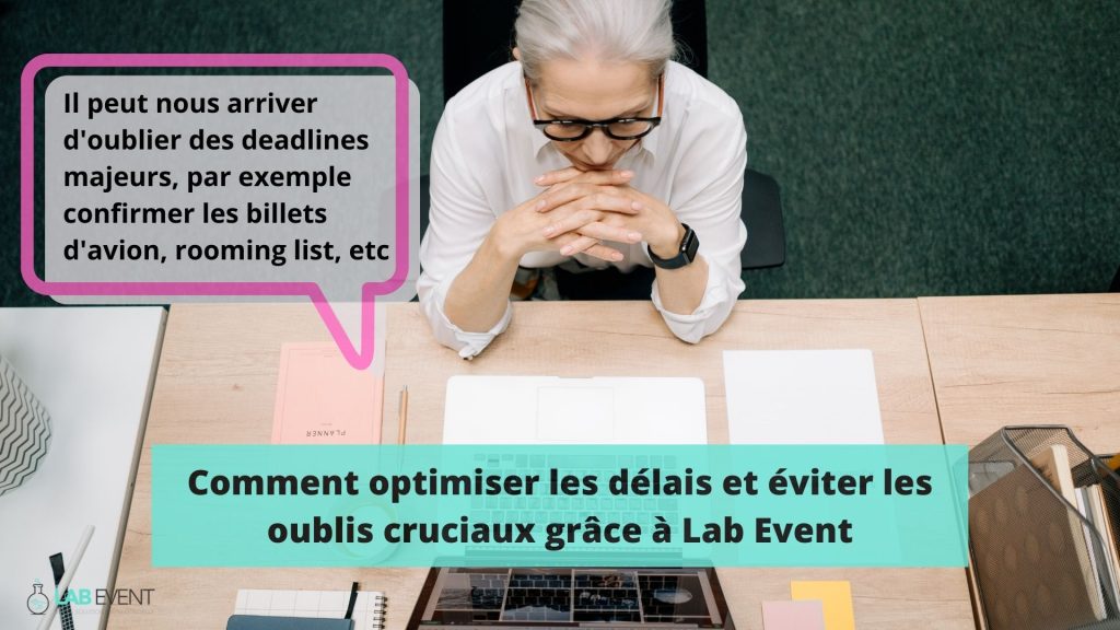 Optimisez les délais et évitez les oublis cruciaux grâce à Lab Event