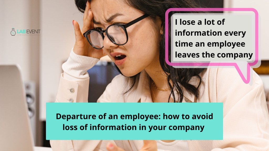 Departure of an employee: how to avoid loss of information in your company