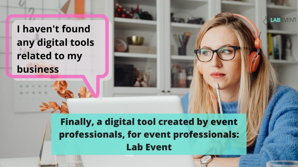 Finally, a digital tool created by event professionals, for event professionals: Lab Event