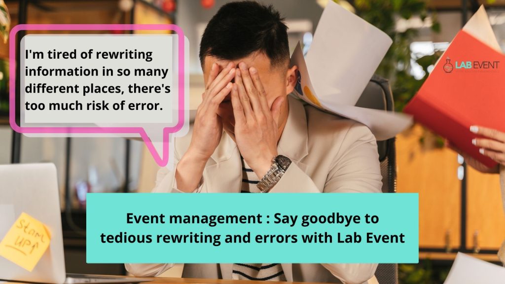 Say goodbye to tedious rewriting and errors with Lab Event