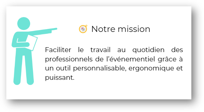 Pourquoi Lab Event ? Faciliter le travail au quotidien des professionnels de l'événementiel grâce à un outil personnalisable, ergonomique et puissant.
