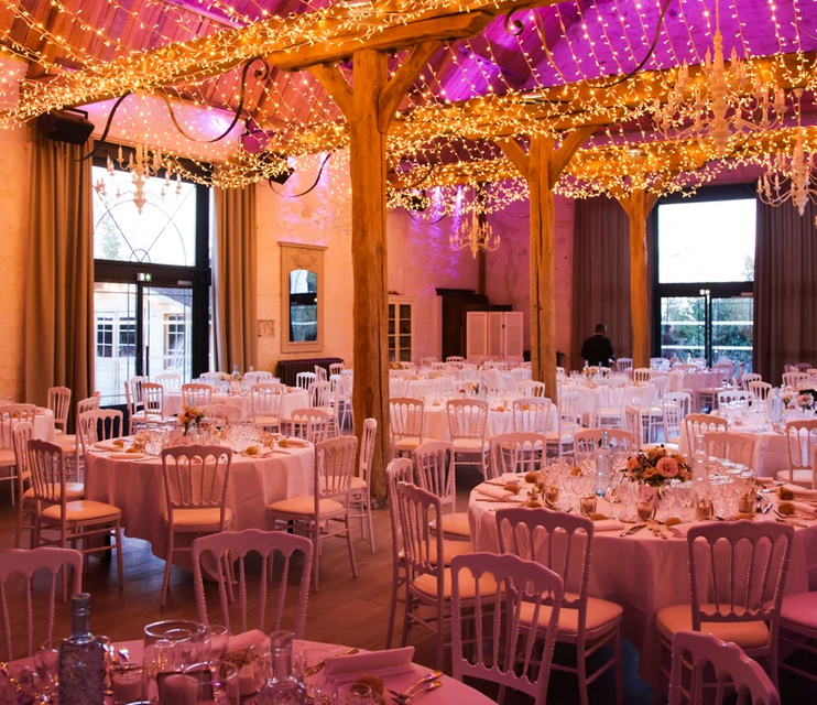 salle de reception clos de l'orangerie