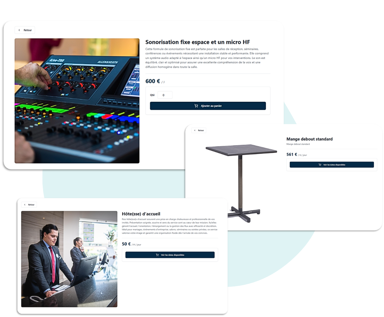 Plateforme commande prestation Plateforme commande prestation