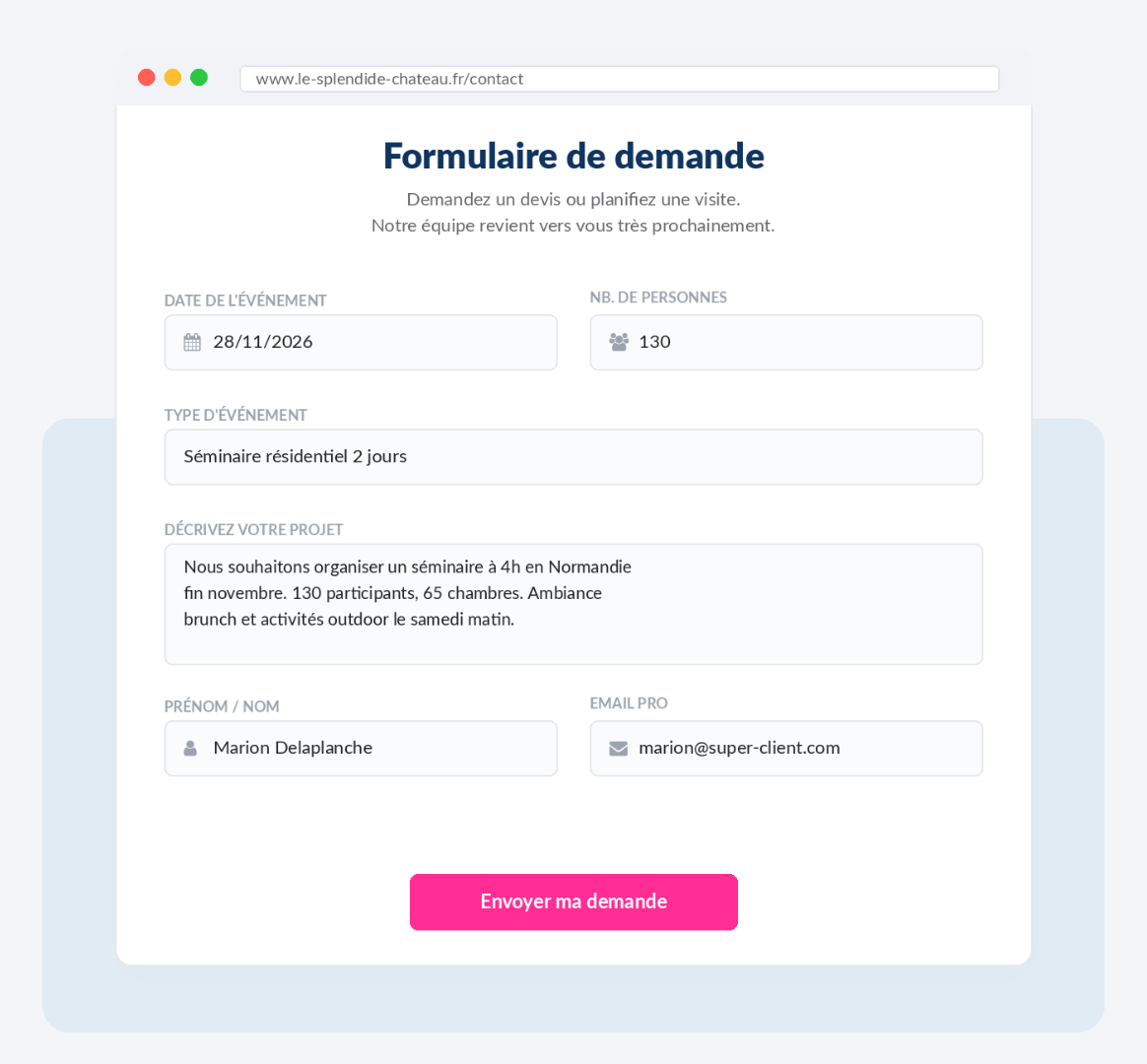 automatisation des demandes automatisation des demandes